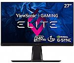 ViewSonic Elite XG271QG 27” 240Hz IPS Gaming Monitor $499