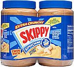 2-Pk SKIPPY Peanut Butter Super Chunky 40 Oz $7.53