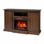Home Decorators Collection Kerrington 60" Freestanding Fireplace $199 (50% off) and more