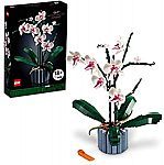 608-Piece LEGO Icons Orchid Artificial Plant Building Set $29