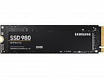 250GB SAMSUNG 980 M.2 2280 Internal SSD MZ-V8V250B/AM $43