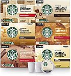 60-pods Starbucks Flavored K-Cup Coffee Pods — Variety Pack $21 to $26