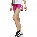 adidas Women's Pacer 3-Stripes Woven Shorts, Medium $8.76