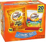 20-Ct Goldfish Dynamic Duo Colors 0.9 Oz Crackers $7.30