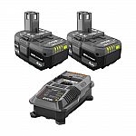 Home Depot - select power and hand tools sale: 2pk Ryobi 4.0Ah Battery $79 and more