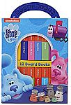 12-Book My First Library Board Book (Blue's Clues & You) $8.70 & More