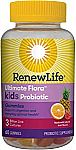 60-Ct Renew Life Kids Probiotic 3 Billion CFU Gummies (Fruit Flavor) $6.30 (orig. $20)