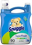 95-oz Snuggle Plus SuperFresh Liquid Fabric Softener (Original) $5.10 & More