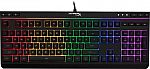 HyperX Alloy Core Full-size Wired Gaming Membrane Keyboard with RGB Lighting $24.99