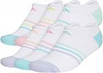 6-Pair adidas Girls Kids-girl's Superlite No Show Socks $8