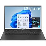 LG Gram 17" 2560x1600 Laptop (i7-1195G7 16GB 2TB SSD 2.98lbs) $1299