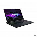 Lenovo Legion 5 15.6 165Hz Gaming Laptop (Ryzen 7-5800H 16GB 512GB SSD RTX 3050Ti) $799