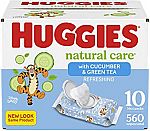 560 count Huggies Natural Care Refreshing Baby Diaper Wipes $11