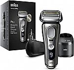 Braun Electric Razor Pro 9465cc Wet & Dry Electric Foil Shaver $250