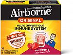 30-Ct Airborne 1000mg Vitamin C w/ Zinc Effervescent Tablets $9, 60-Ct Emergen-C $12.50