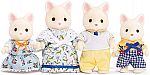 4-Piece Calico Critters Silk Cat Family Collectible Doll Figures $9.95 and more