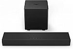VIZIO 2.1 Home Theater Sound Bar with DTS Virtual:X, Wireless Subwoofer $99.99