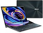 Asus ZenBook Duo 14" FHD Touch UX482EGR-XB77T Laptop (i7-1195G7 32GB 1TB SSD) $1229
