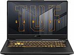 ASUS TUF Gaming A17 17.3” FHD TUF706QE Gaming Laptop (Ryzen 7 5800H 16GB 512GB SSD RTX 3050 Ti) $999