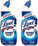 2 x 24 oz Lysol Power Toilet Bowl Cleaner $3.30