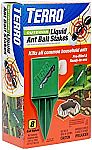 8-Ct TERRO Outdoor Liquid Ant Bait Stakes $3.60