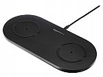 AmazonBasics Qi 10W Dual Wireless Charging Pad $10 and more