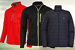 Spyder Men's Bandit Hybrid Half Zip Jacket $26.99 and more