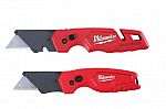 2-Pack Milwaukee Fastback Folding Utility Knife Set $15 Shipped