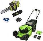 Amazon - select Outdoor Power tools from Sun Joe and Greenworks Sale