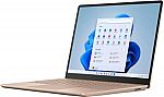 Microsoft Surface Laptop Go 12.4" Touch-Screen (i5-1035G1 8GB 128GB Sandstone) $499.99