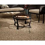 Hampton Bay 24" Ashmore Round Steel Fire Pit $19 and more