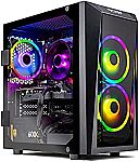 Skytech Blaze II Gaming PC Desktop (i3-10100F GTX 1650, 500GB SSD, 16GB) $700