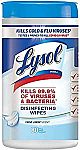 80-Ct Lysol Disinfecting Wipes (Crisp Linen) (2 for $4.50) & More