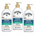 Amazon B2G1 Free Select Lotion: 14-oz Gold Bond Healing Skin Therapy Lotion (3 for $14.75)