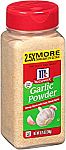 8.75-oz McCormick Garlic Powder $4.23