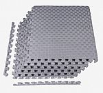 BalanceFrom 1" Extra Thick Puzzle Exercise Mat Set, 24 sq.ft $24.99