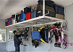 SafeRacks 4x8 Overhead Garage Storage Rack Heavy Duty $159.99