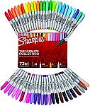 72-Count Sharpie Permanent Markers Ultimate Collection $24