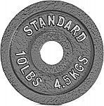 10LBS CAP Barbell Olympic 2-Inch Weight Plate $7.99