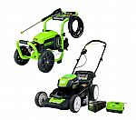 Greenworks 3000 PSI (2.0 GPM) Electric Pressure Washer $279.30 and more