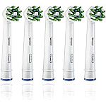 5-pk Oral-B CrossAction Toothbrush Heads $13.47