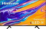 Hisense 55" U6G Series Quantum ULED 4K UHD Smart Android TV $399.99