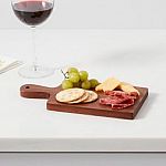 Threshold 10" x 5" Wooden Single Serve Mini Cheese Board $3.50 and more