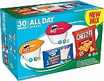30-Count Kellogg's All Day Snacks Variety Pack (Pringles, Cheez It, Pop Tarts) $9.70