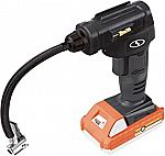 Sun Joe 24-Volt iON+ Cordless Portable Air Compressor Kit $25