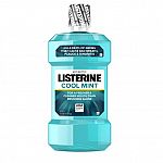 2-pack Listerine Cool Mint Antiseptic Mouthwash, 1.5 L $6.76