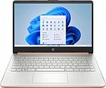 HP 14-dq0054dx 14" HD Laptop (N4120 4GB 64GB Rose gold) $139.99