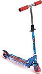 Huffy Kids Electro-Light Inline 2 Wheel Scooter (Spider-Man) $20