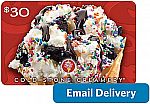 Cold Stone Creamery $30 eGift Card $21