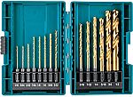 Makita Impact Gold 14 Pc. Titanium Drill Bit Set $11